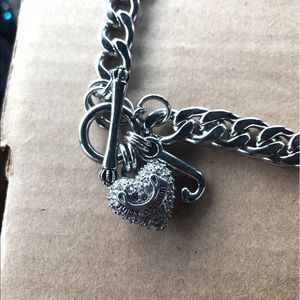 Juicy couture toggle necklace