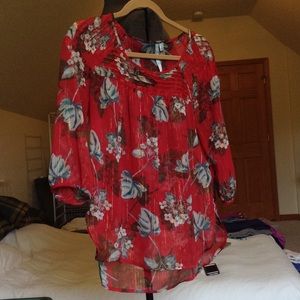 Floral Lauren Conrad blouse
