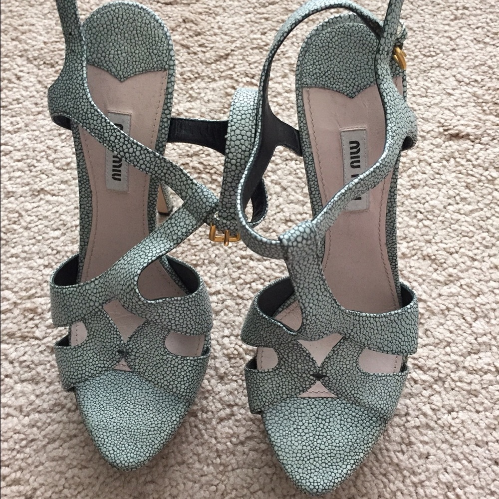 Miu Miu Strappy Pumps