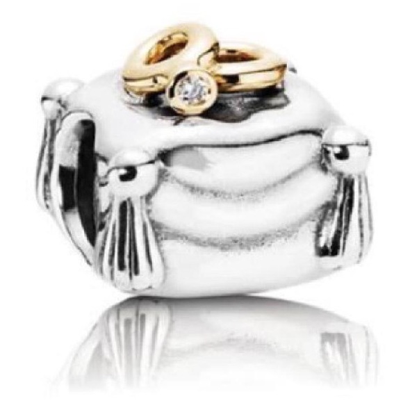 Pandora Jewelry - PANDORA ROMANTIC UNION DIAMOND CHARM