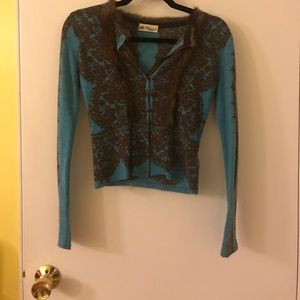Blumarine wool and angora sweater