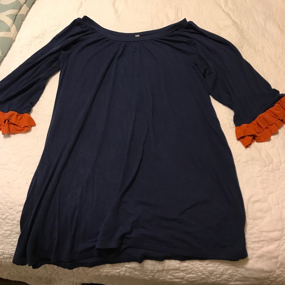 ‼️PRICE DROP‼️Cezanne Ruffle Sleeve Blouse