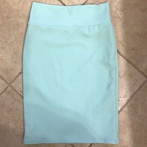 Lularoe mint green skirt