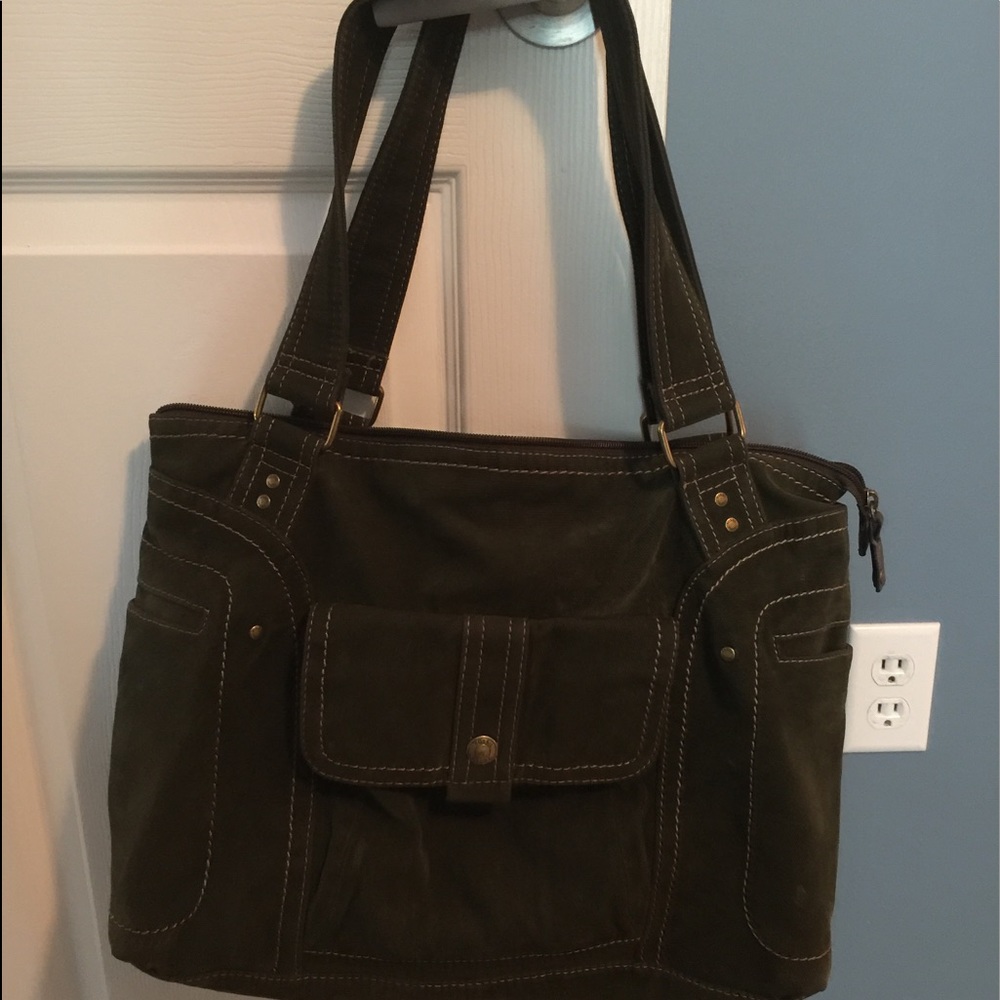 Fossil tote overnight bag