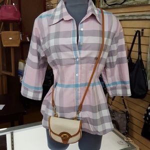 Burberry checkered Button Down FLASH Sale!
