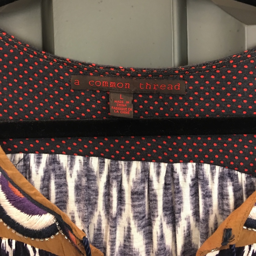 Multicolored printed tunic - Picture 2 of 3