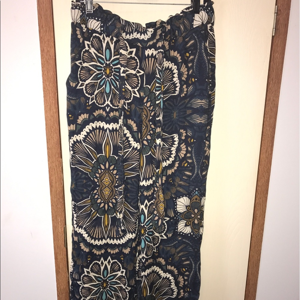 Floral Palazzo Pants