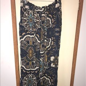 Floral Palazzo Pants