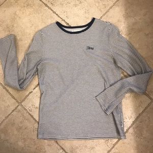 Lightly worn, striped long Vans shirt