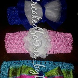 Bows, headbands,and necktie holder