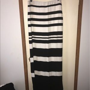 Striped Maxi Skirt