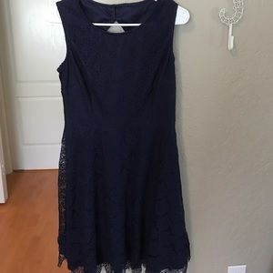 Jessica Simpson Navy lace dress
