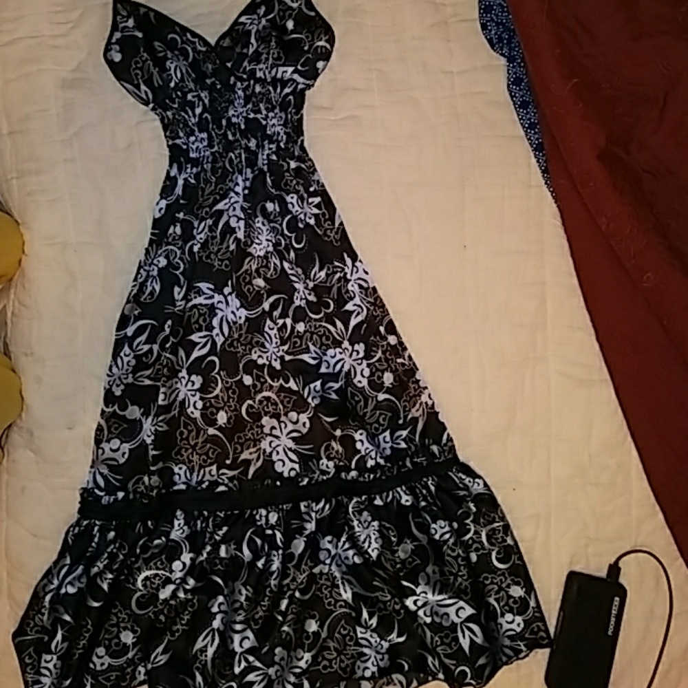 Bebe Spaghetti strap summer dress