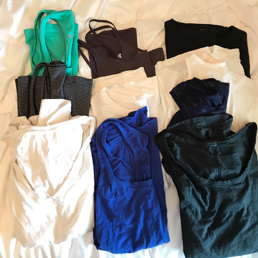 LULULEMON CLOSET CLEAROUT tops
