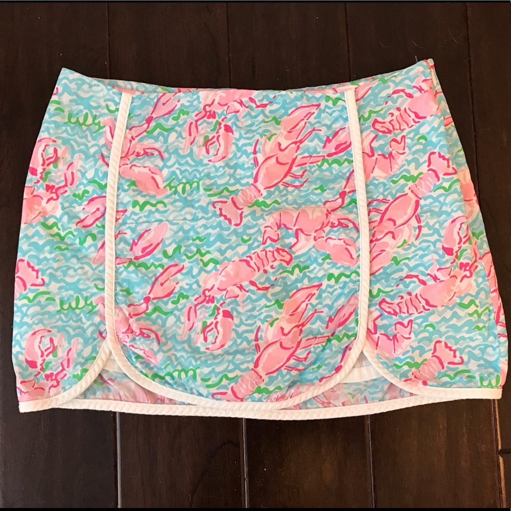 Lilly Pulitzer Lobstah Roll skirt/skort