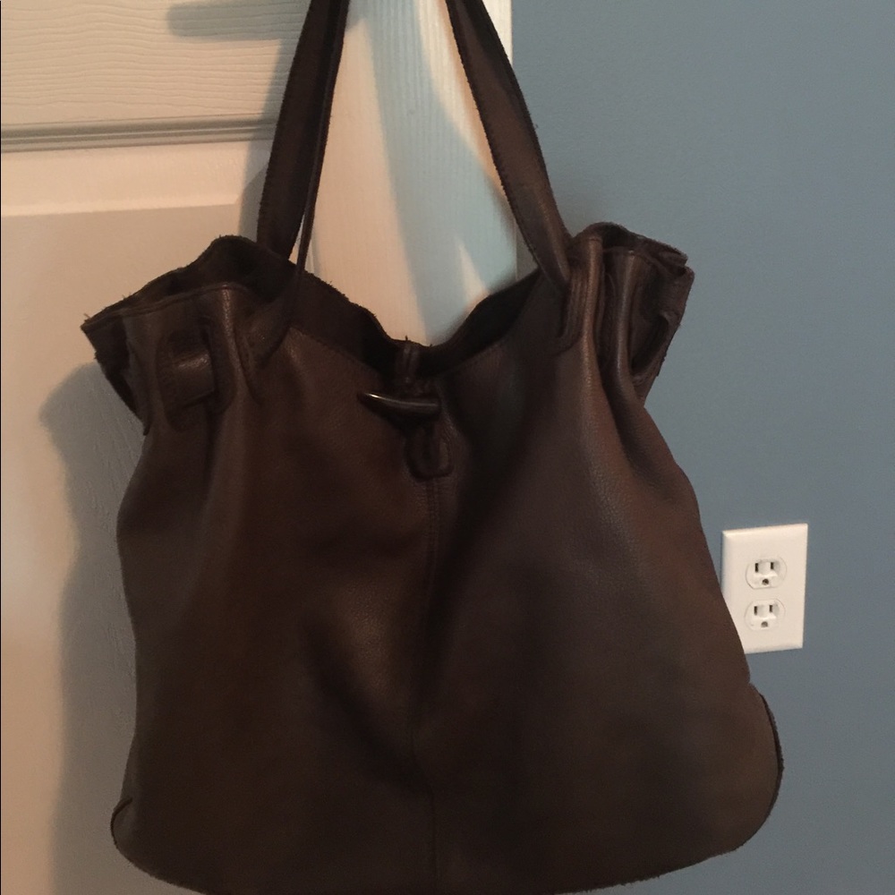 Old Navy Leather Tote Hobo bag