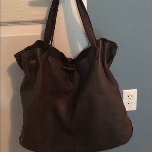 Old Navy Leather Tote Hobo bag