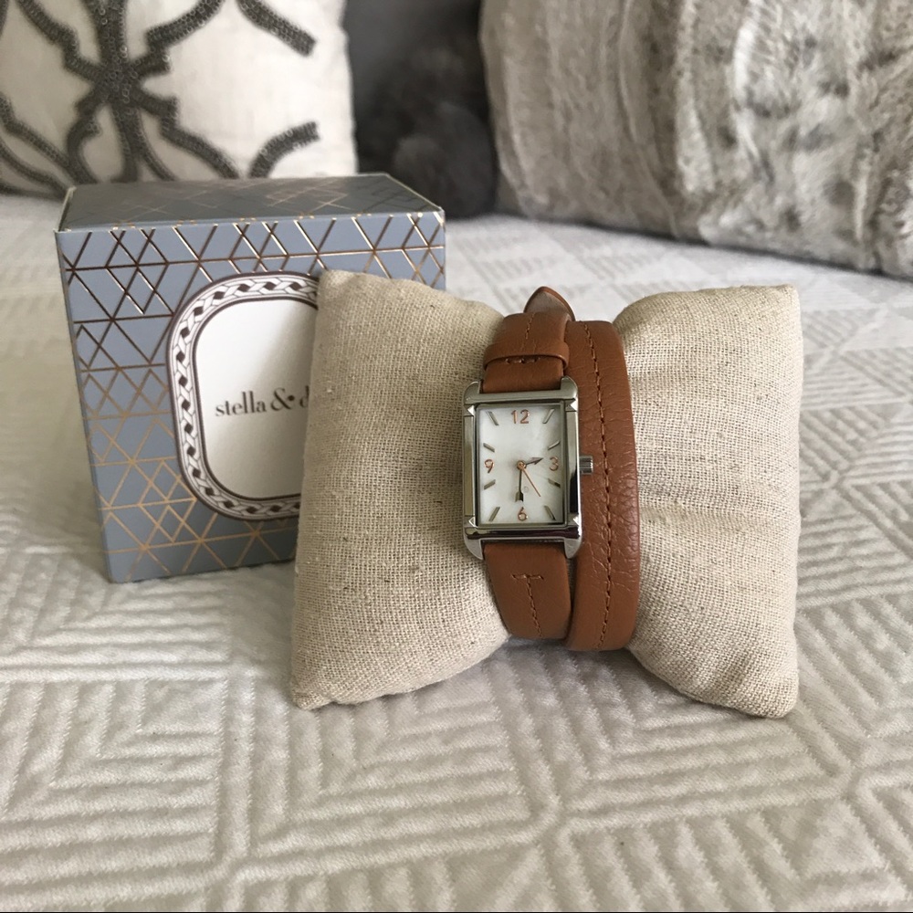24 hr Sale! Stella & Dot Double Wrap Watch