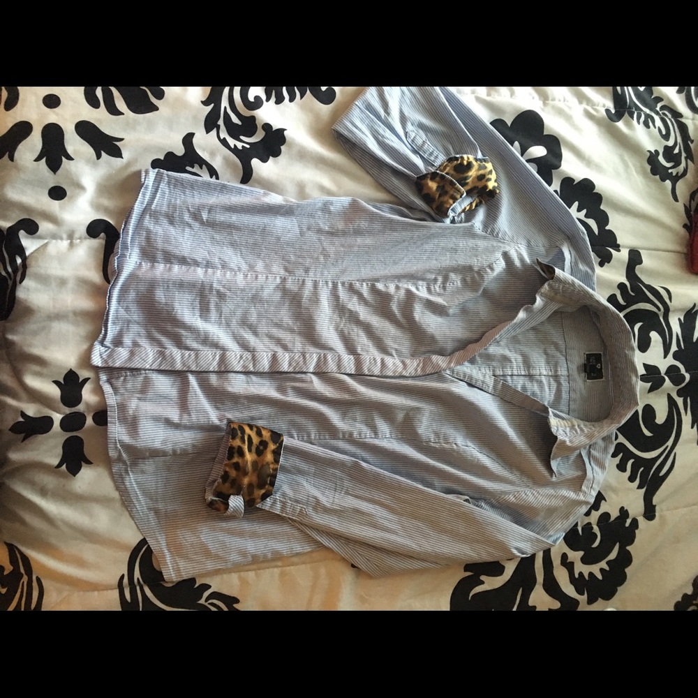 Button down.