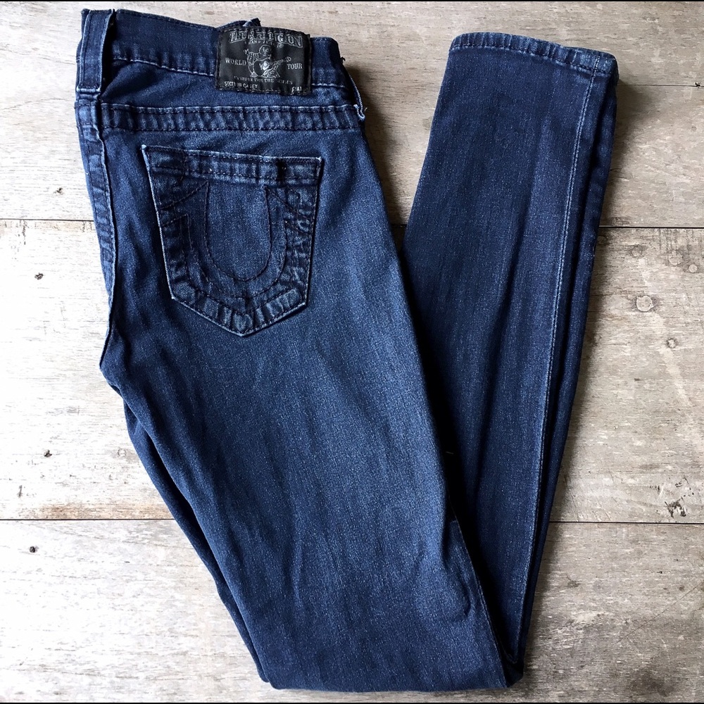 100% Authentic True Religion Casey Skinny Jeans