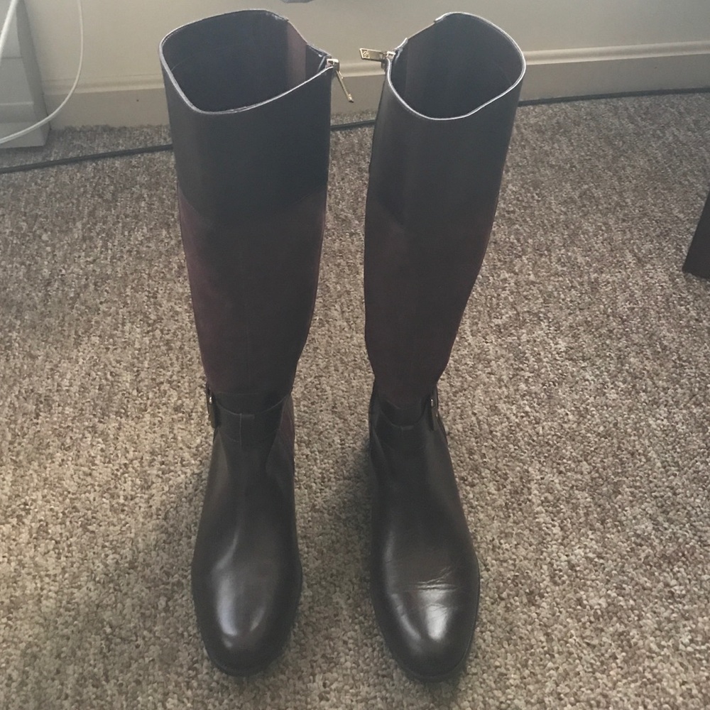 Anne Klein leather boots