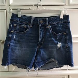 American Eagle Hi-Rise Shorties