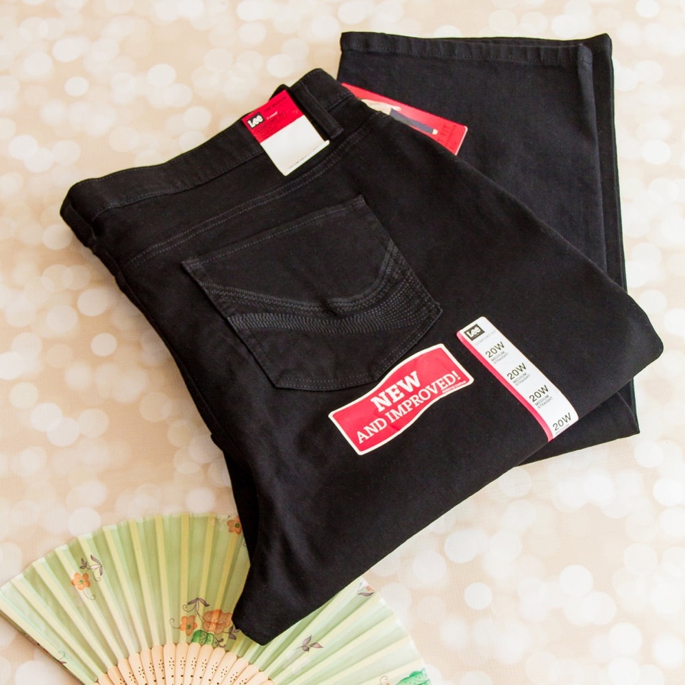 LEE JEANS - NWT, Black, Size 20W