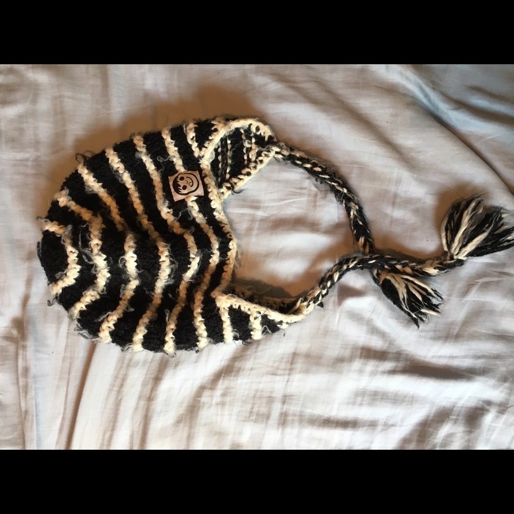 Neff Winter Hat - black and white