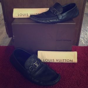 Louis Vuitton Hockenheim Moccasin Loafers Size 10