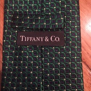 Tiffany & Co silk tie