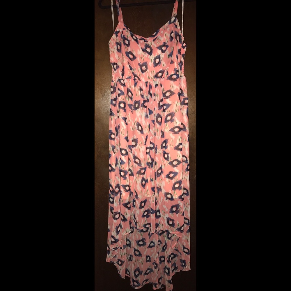 Forever21+ Ikat High-Low Dress