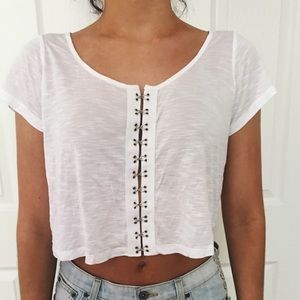 ▪️NEW!▪️ Emma and Sam white crop top