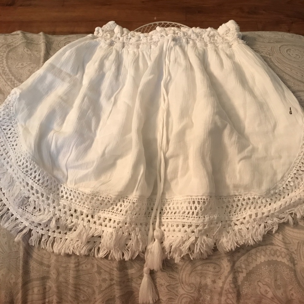 White skirt Lacey on the bottom