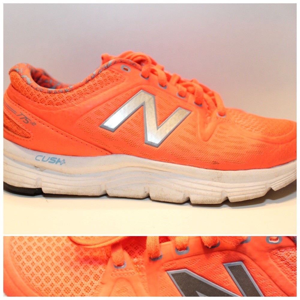 New Balance 775 Running Sneakers - bright orange!
