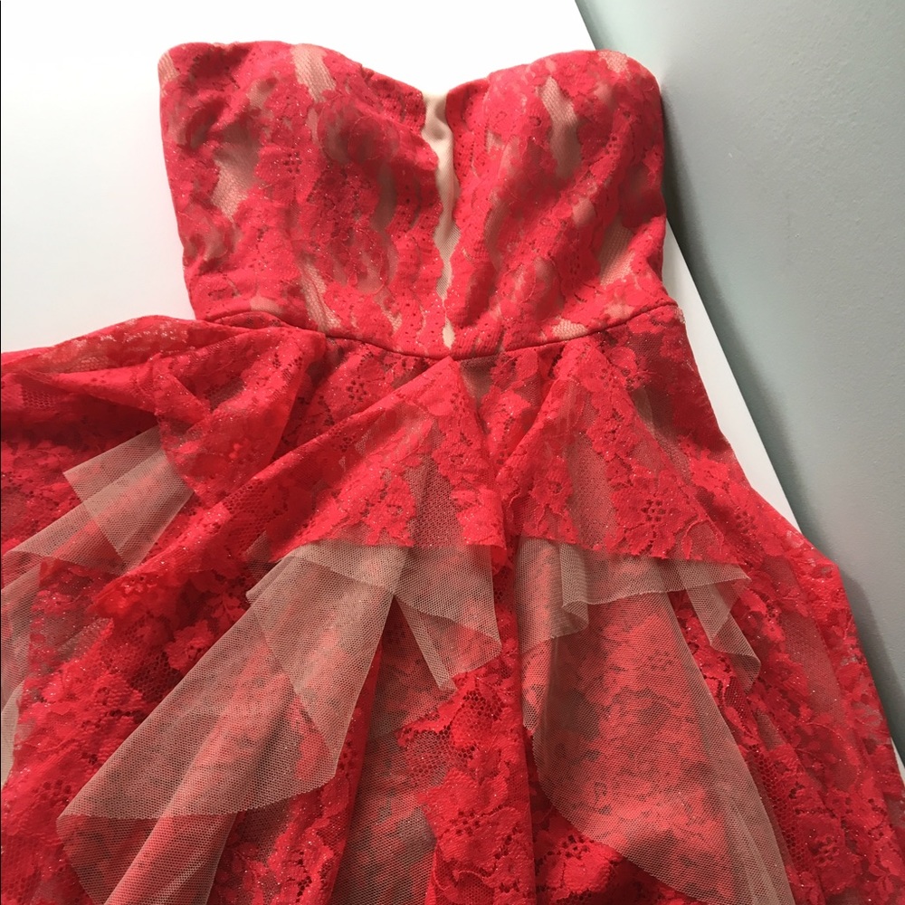 Red homecoming/ party dress
