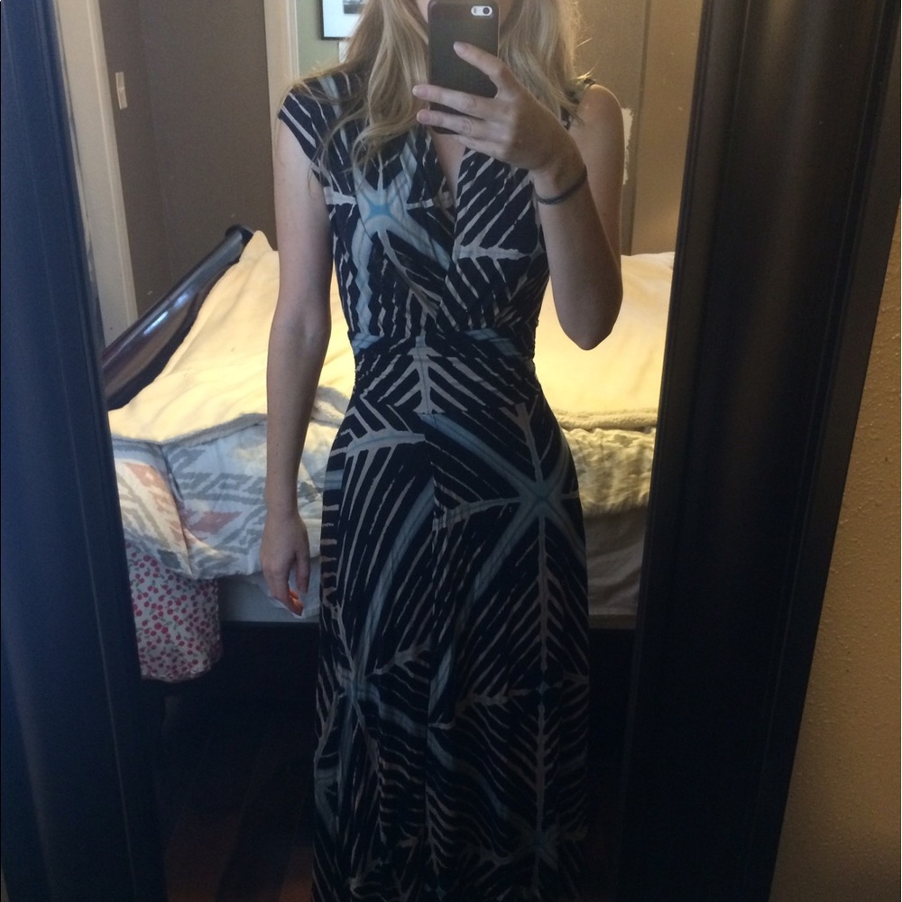 Anthropologie high low dress