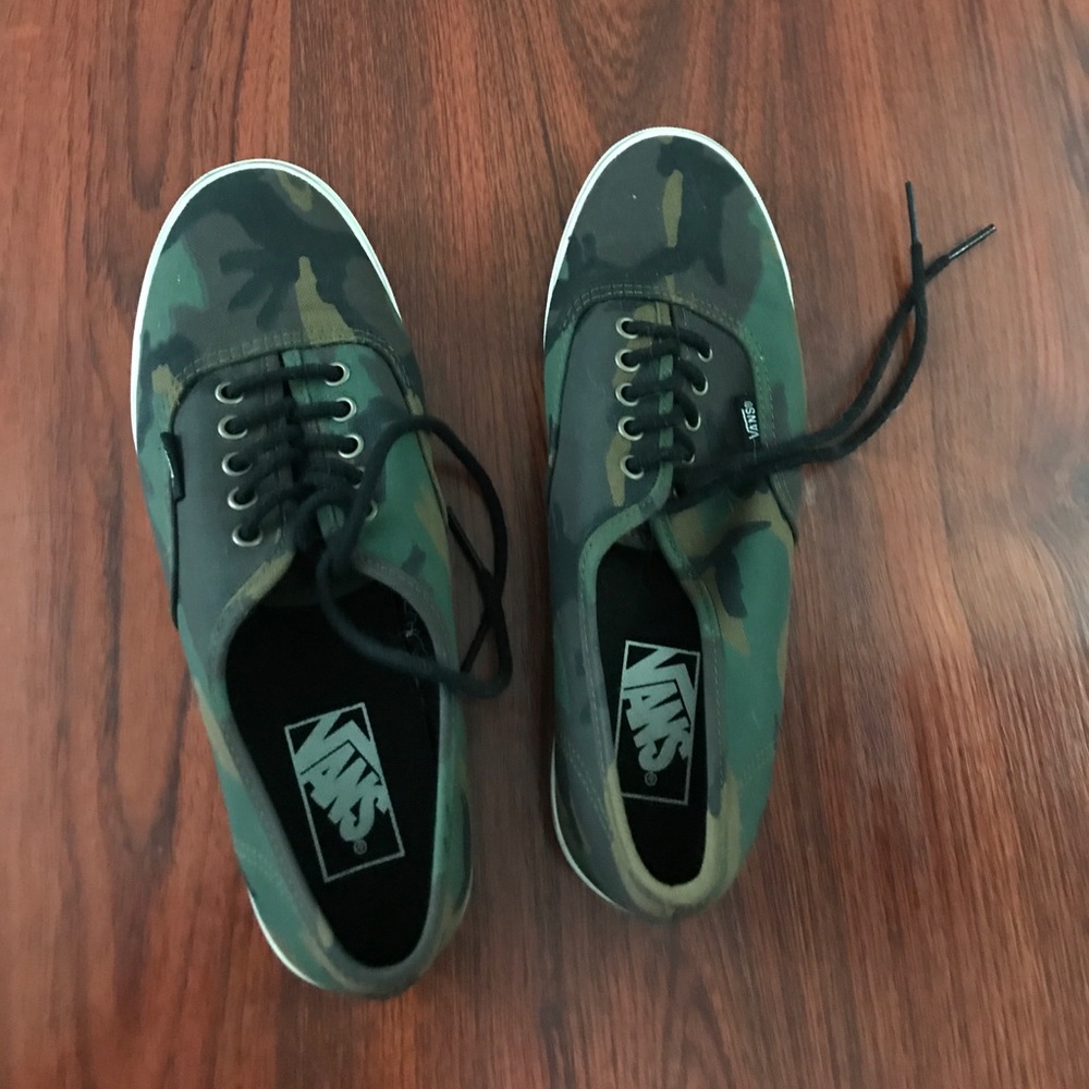 Vans camo sneakers