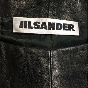 Jill Sander Leather Dress