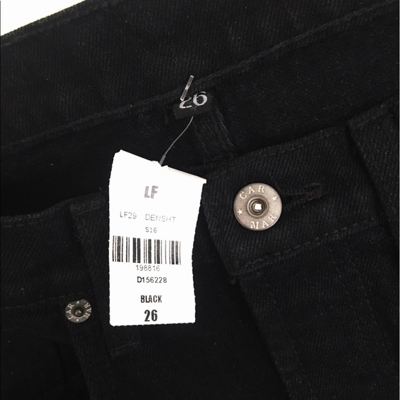 ▪️NEW!▪️ CARMAR black high wasted denim shorts - Picture 3 of 3