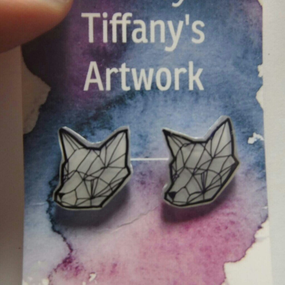 Handmade Fox Earrings