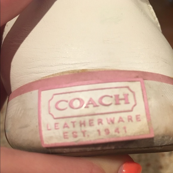 Coach multi color tennis shoes - Picture 3 of 3