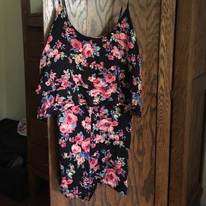 FLORAL ROMPER