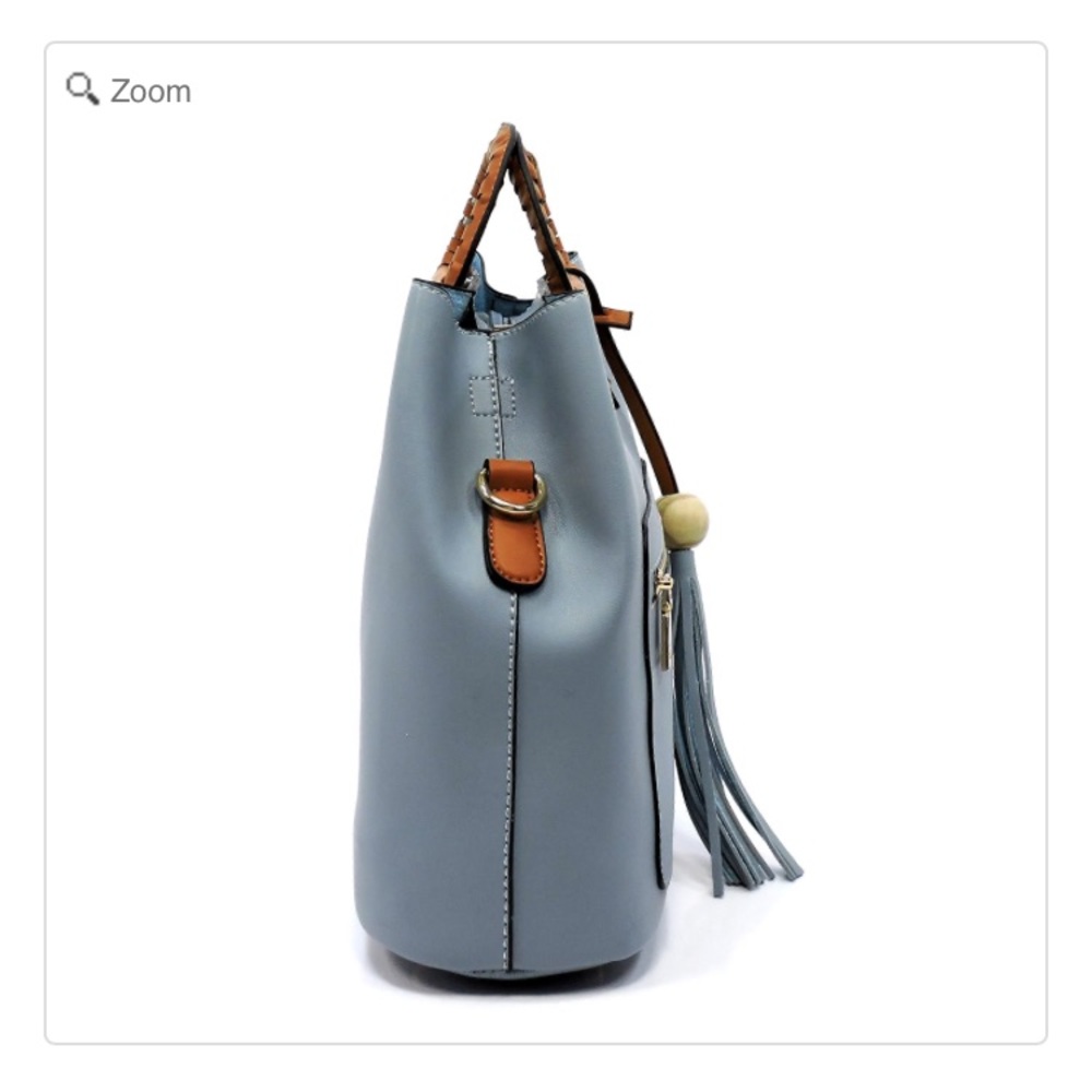 NEW Fashion 2 Toned Satchel - Picture 4 of 8