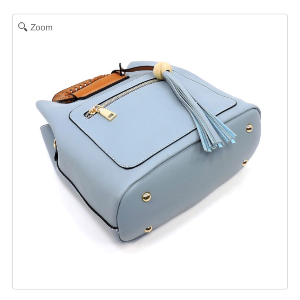 NEW Fashion 2 Toned Satchel - Picture 6 of 8