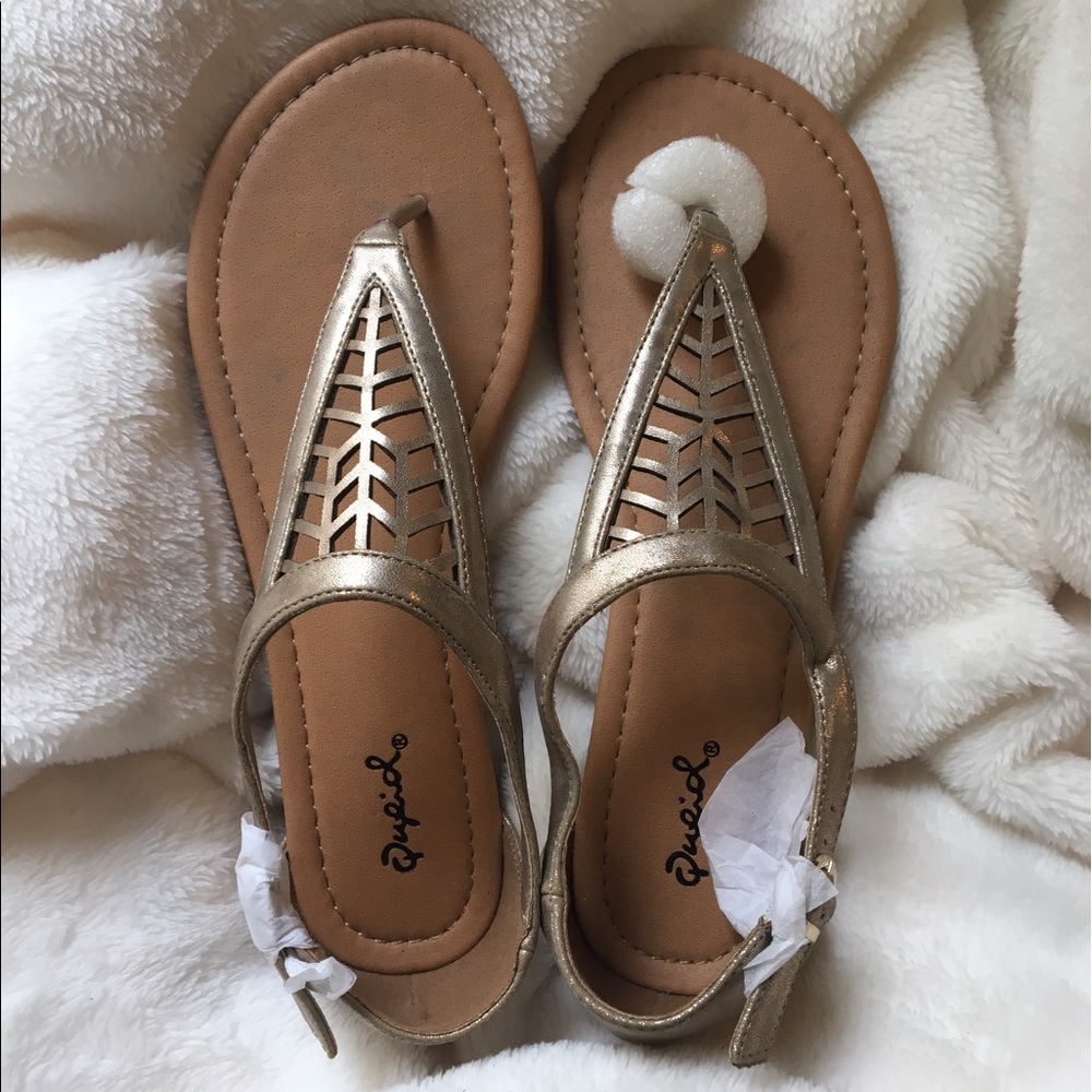 Gold Sandals!