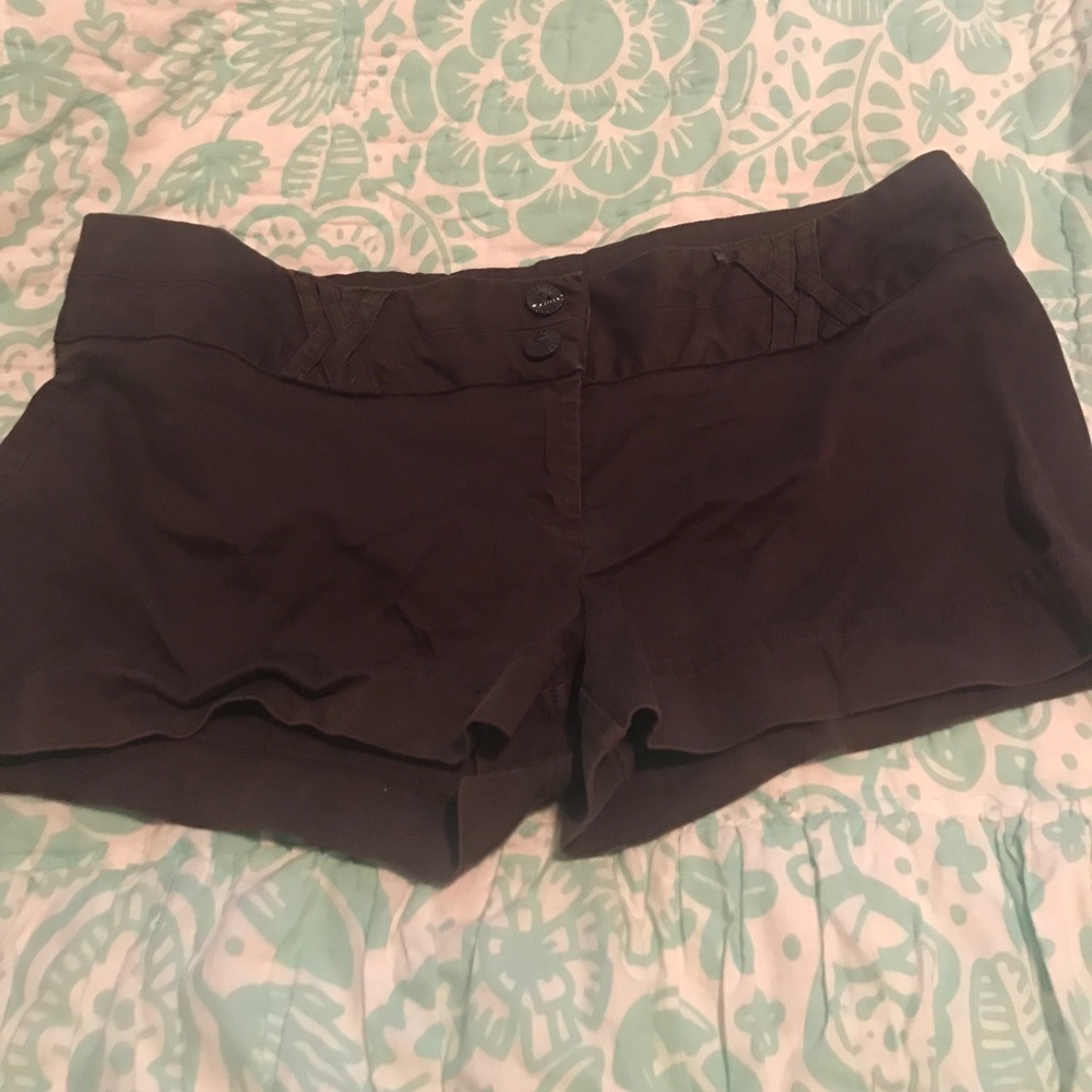 Brown shorts