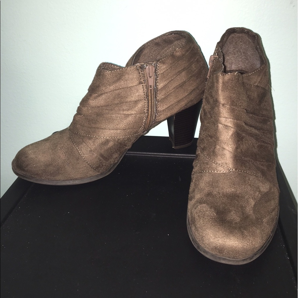 Y Not? Brown Ankle Boots/Booties