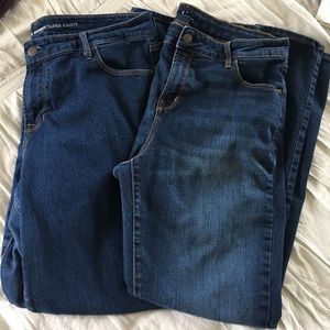 Old navy super skinny jeans