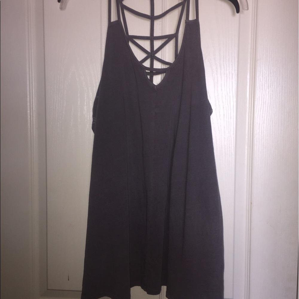 BRAND NEW WITH TAGS NEVER BEEN WORN grey tank top