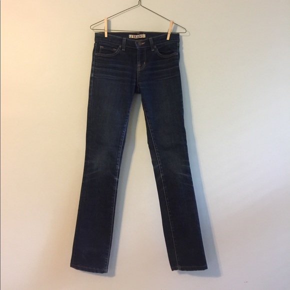 J Brand pencil leg jeans in ink - Picture 1 of 5